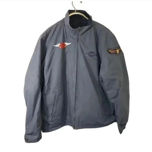 HARLEY Davidson Mens Reversible Cargo Jacket.  XL - Picture 5 of 12